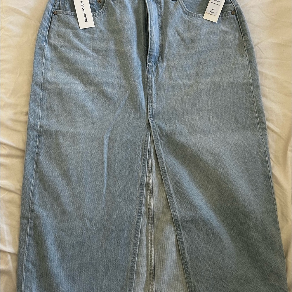 Denim Forum Skirt - Size 30